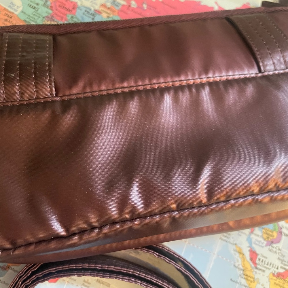 Lug Coupe XL convertible bag metallic burgundy - Picture 2 of 4